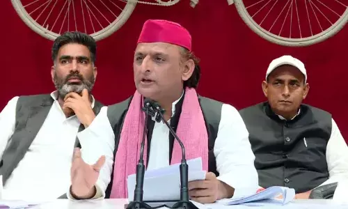 सपा प्रमुख अखिलेश यादव बोले - यह योगी सरकार का आखिरी बजट