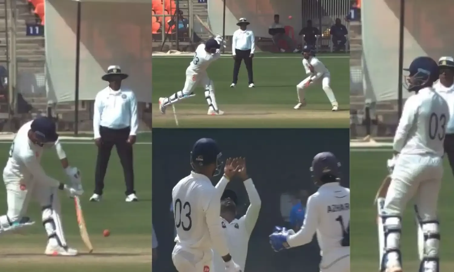 हेलमेट से टकराई गेंद, फील्डर ने लपका कैच, रणजी ट्रॉफी में दिखा हैरान करने वाला नजारा, VIDEO
