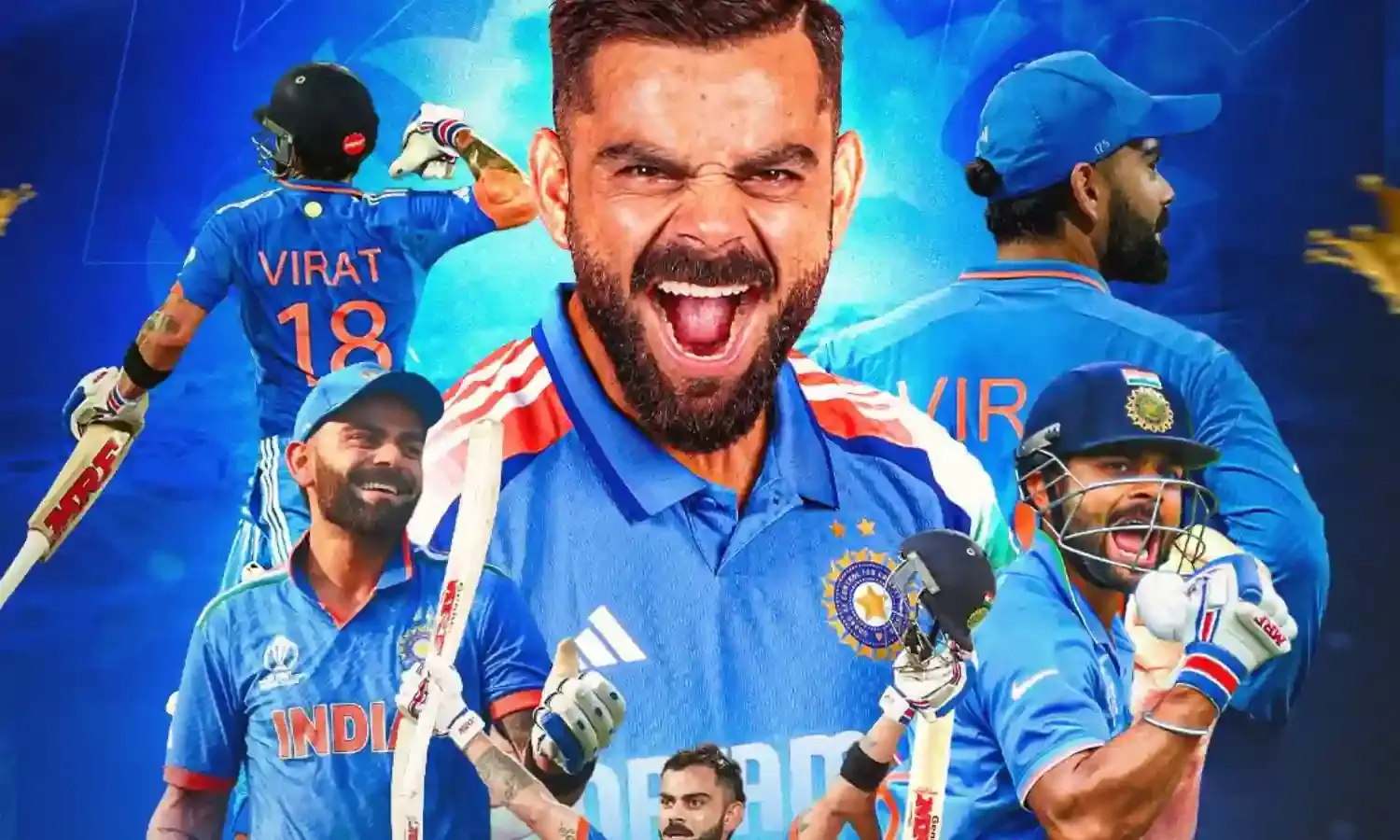 एक बार फिर विराट कोहली ने की पाकिस्तानी गेंदबाजों की धुनाई, ध्वस्त किया वर्ल्ड रिकॉर्ड...