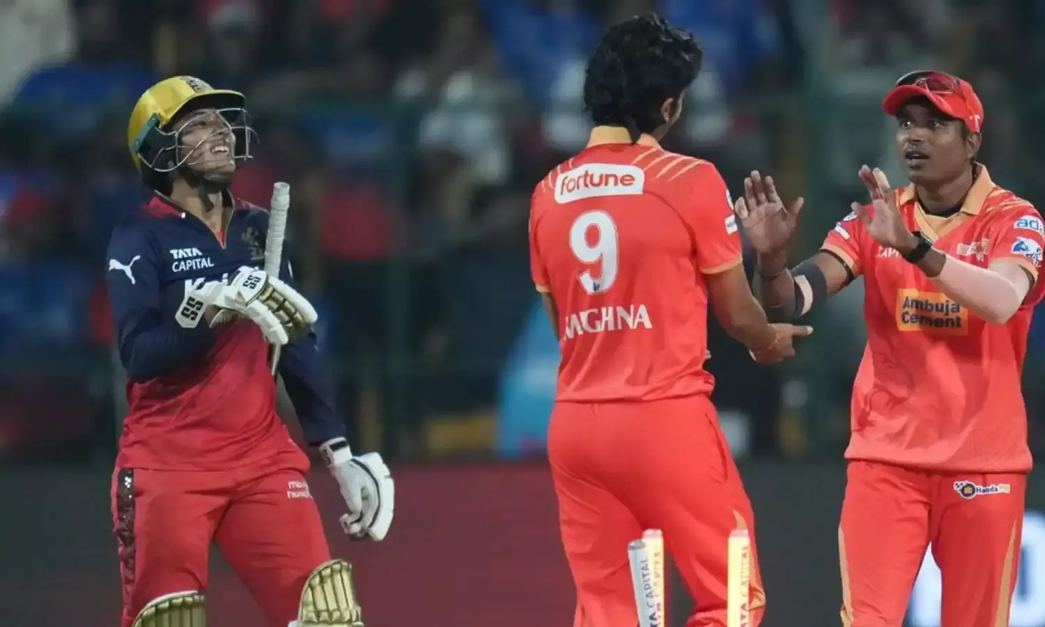 RCB vs GG Highlights
