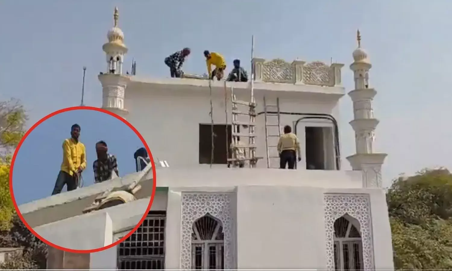 Masjid Demolished in Gorakhpur Masjid Demolished in Gorakhpur