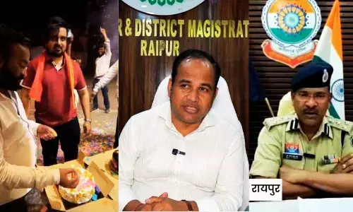 रायपुर महापौर मीनल चौबे के बेटे ने सड़क पर मनाया जन्मदिन, SP-कलेक्टर बोले- हो सकती है जेल