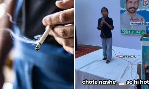 छोटी सी बच्ची की पावरफुल स्पीच से स्मोकिंग छोड़ देंगे आप, देखें वीडियो