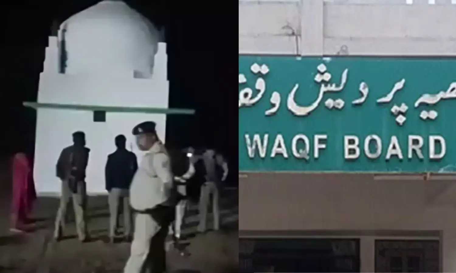 खजराना गांव में विधायक के रात्रि विश्राम पर हंगामा, वक्त बोर्ड की जमीन खाली कराने की चर्चाएं तेज