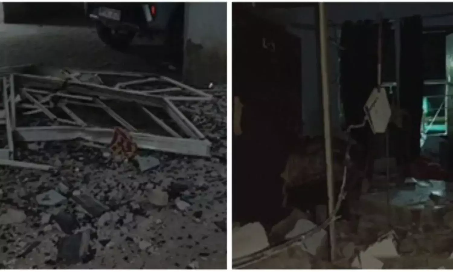 Apartment Blast Incident Gwalior