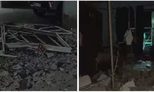 Apartment Blast Incident Gwalior