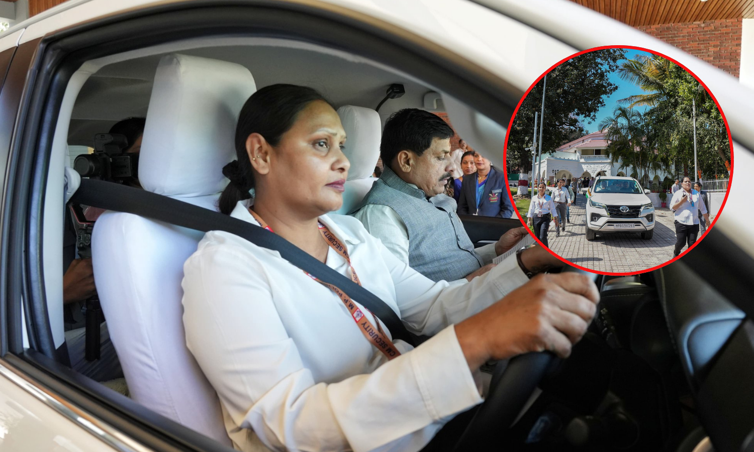 सीएम की सुरक्षा व्यवस्था और काफिले की जिम्मेदारी महिलाओं ने संभाली, महिला दिवस पर अच्छी पहल