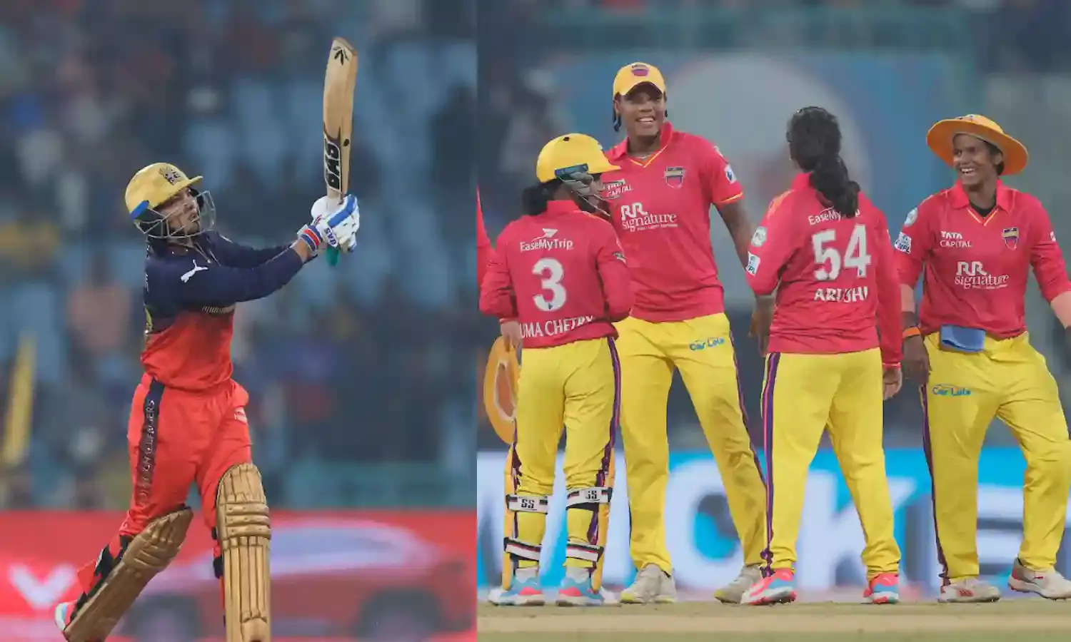 यूपी ने किया बड़ा उलटफेर, पिछले साल की चैंपियन RCB को प्लेऑफ से किया बाहर, 12 रन से दी करारी शिकस्त...