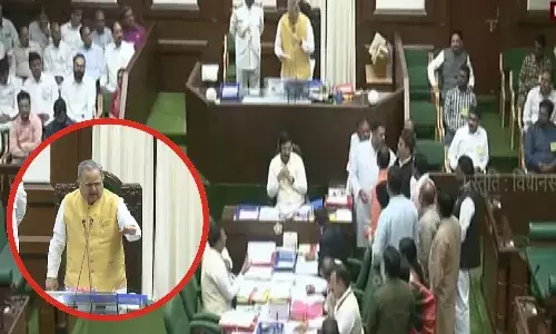 छत्तीसगढ़ विधानसभा में विपक्ष का ED रेड पर हंगामा, एक दिन के लिए कार्यवाही स्‍थगित