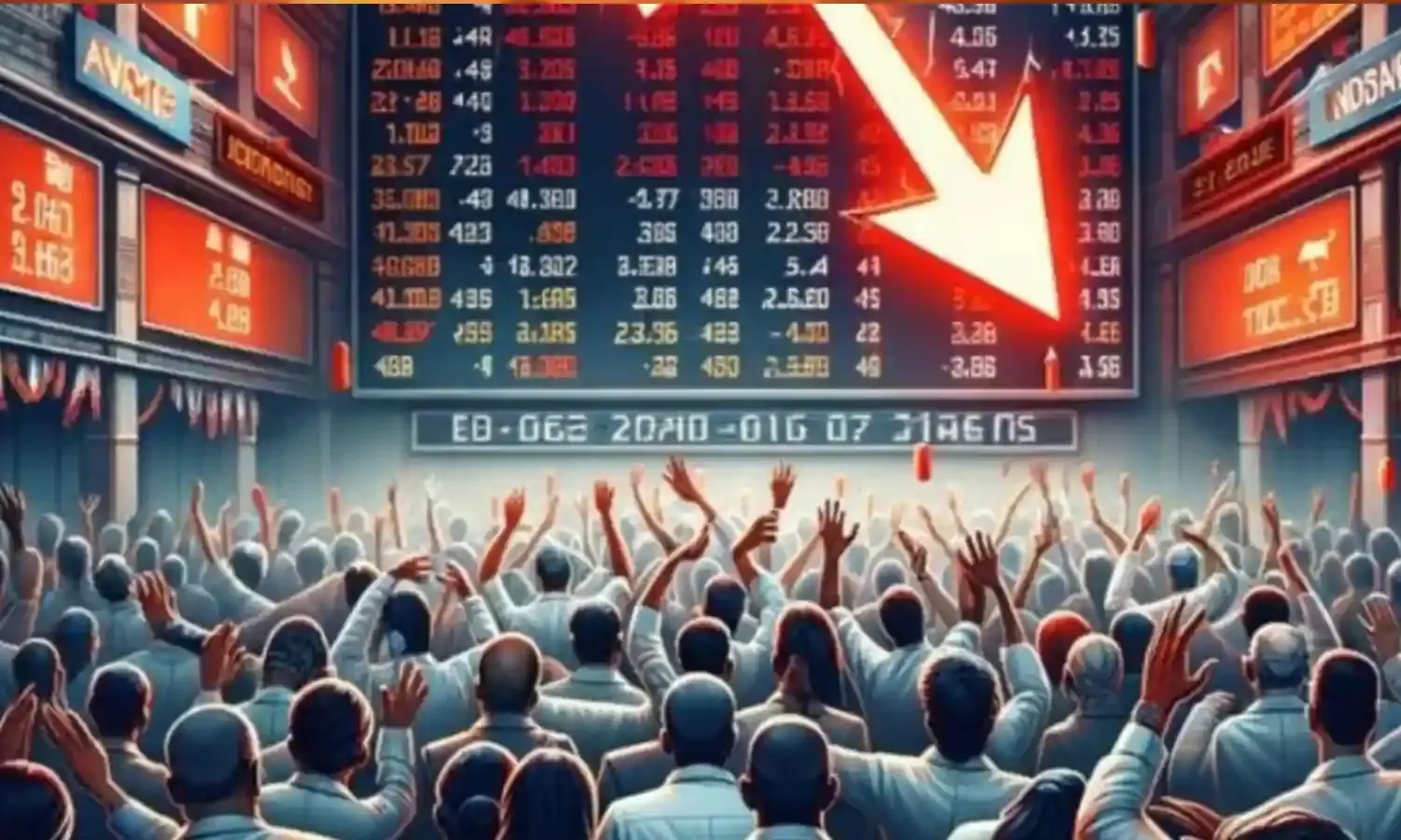 वैश्विक बाजार में गिरावट का असर नहीं हो रहा खत्म, सेंसेक्स और निफ्टी निफ्टी में फिर गिरावट वैश्विक बाजार में गिरावट का असर नहीं हो रहा खत्म, सेंसेक्स और निफ्टी निफ्टी में फिर गिरावट