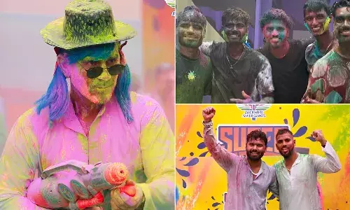 Cricketers Holi 2025