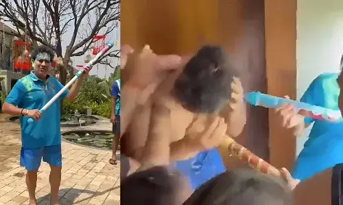 सचिन तेंदुलकर ने युवराज सिंह को दिया होली सरप्राइज, वायरल वीडियो ने मचाया धमाल, देखें