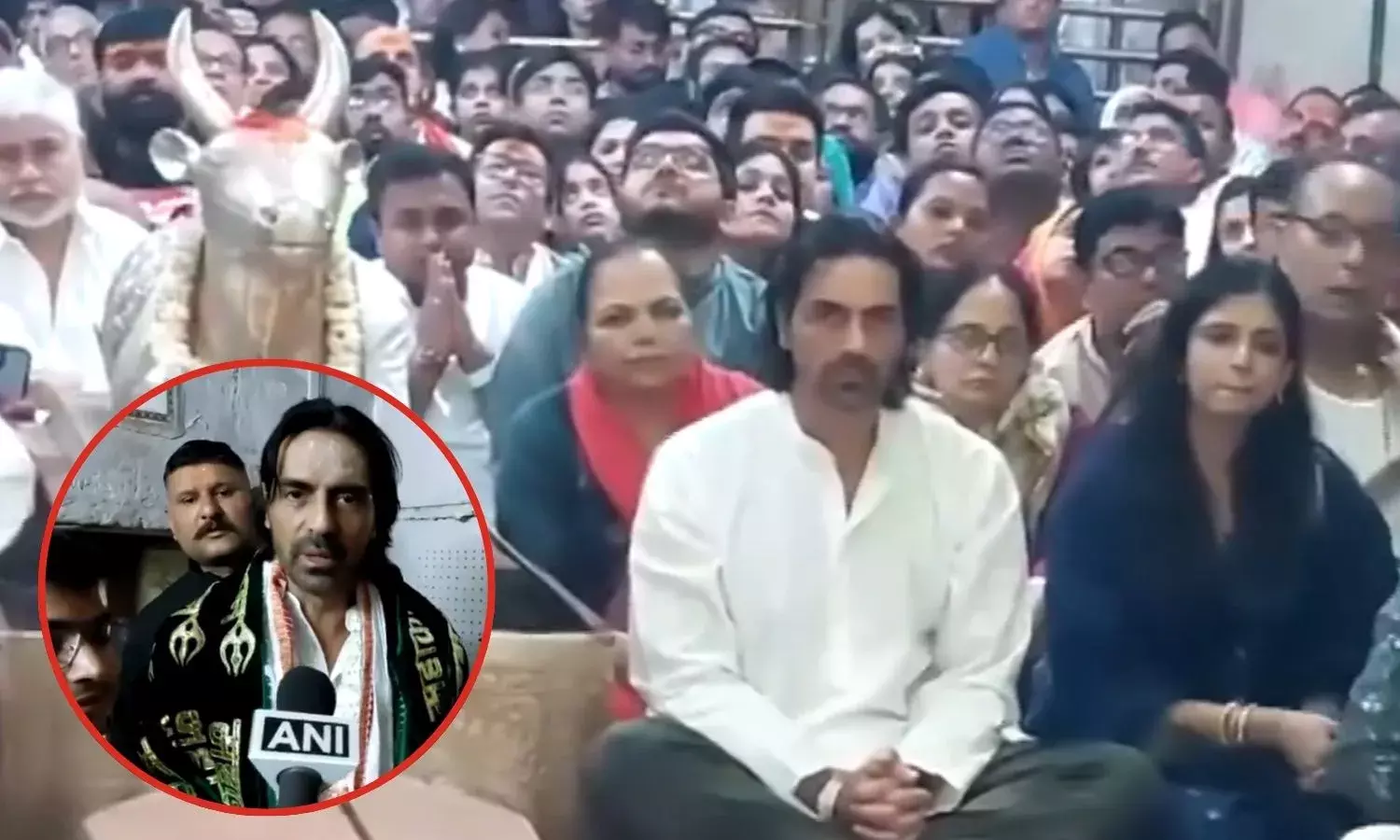 एक्टर अर्जुन रामपाल उज्जैन महकाल की भस्म आरती में हुए शामिल, बोले अद्भुत अनुभव