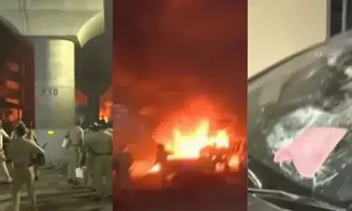 औरंगजेब विवाद के चलते नागपुर के महाल इलाके में हिंसा, दो गुटों के बीच पथराव, आगजनी और तोड़फोड़...