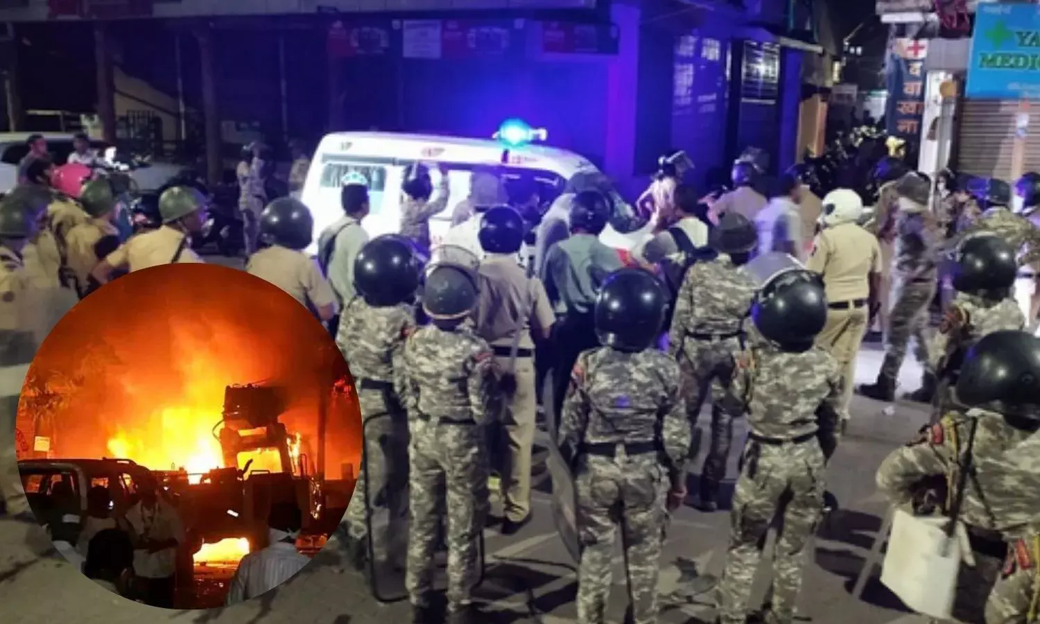 नागपुर हिंसा में 30 पुलिसकर्मी घायल, 65 आरोपी  हिरासत में, कई इलाकों में लगाया कर्फ्यू