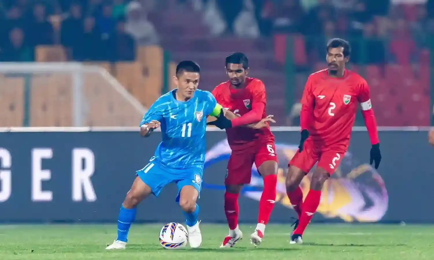 India vs Maldives Football
