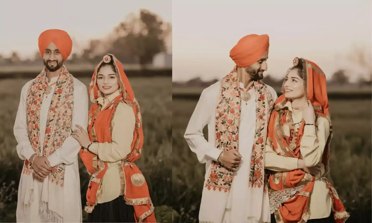 हॉकी के दो सितारे बने जीवनसाथी, मॉडल टाउन गुरुद्वारे में लिए सात फेरे,VIDEO