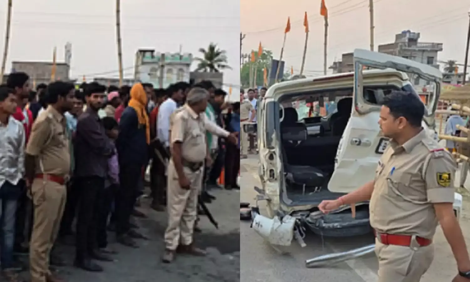 शादी से लौट रही स्कॉर्पियों हादसे का हुई शिकार, 4 की मौत, 5 की हालत गंभीर