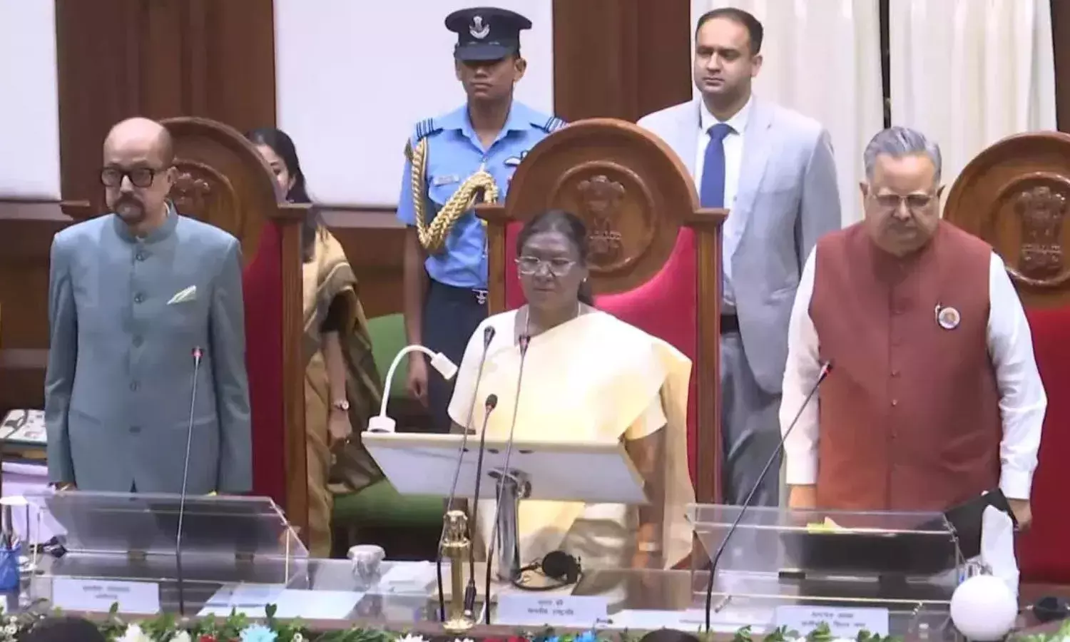 रजत जयंती वर्ष पर बोलीं राष्ट्रपति- छत्तीसगढ़ में विकास की असीम संभावनाएं, नक्सलवाद भी अब अंतिम चरण में