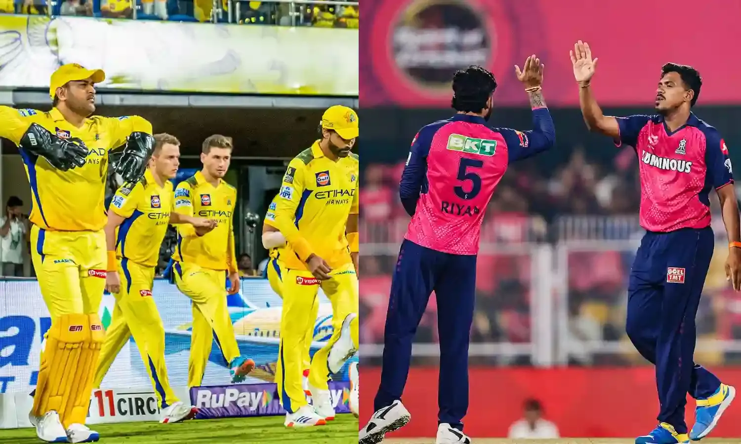 DC vs SRH & RR vs CSK DC vs SRH & RR vs CSK