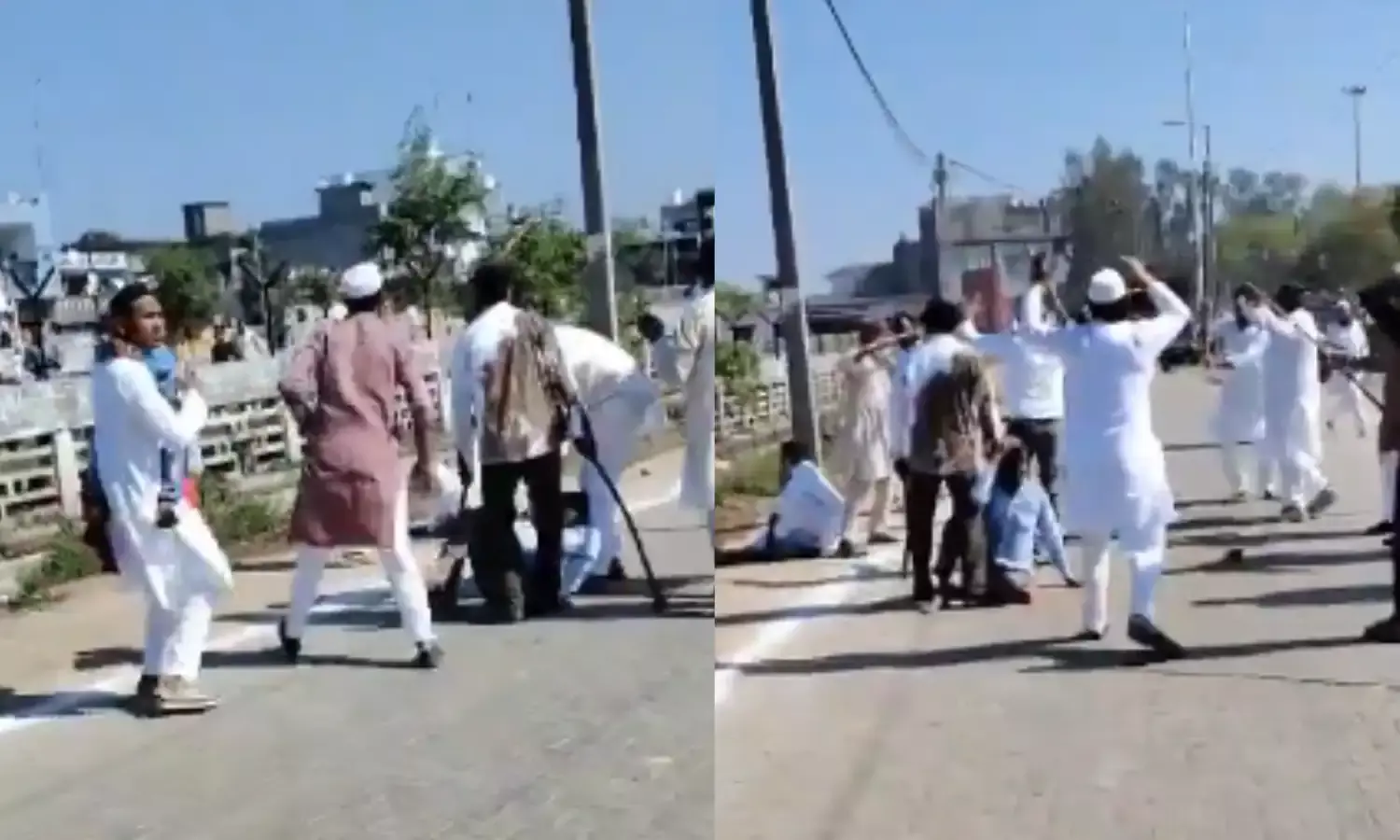 मेरठ में दुआ के दौरान दो पक्षों में विवाद