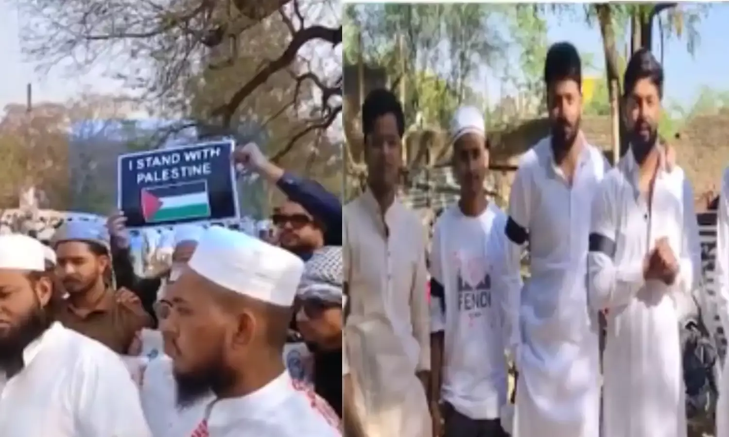 फिलिस्तीन की आजादी के लिए दुआ, हाथ में काली पट्टी बांधकर वक्फ बिल का विरोध, BJP विधायक बोले - राजनीति नहीं