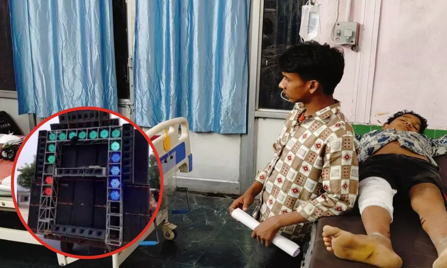 कानफोड़ू डीजे से गिरा घर का छज्जा, बच्चे की मौत; चार की हालत गंभीर