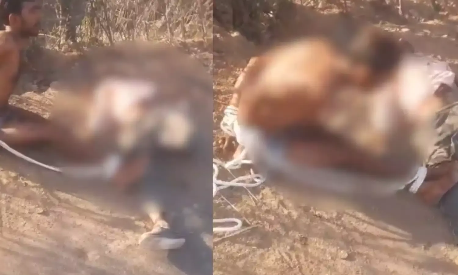 बेटे ने की अपने ही पिता की पीट-पीटकर हत्या, लाश के पास बैठकर बोला - खून पियूंगा इसका