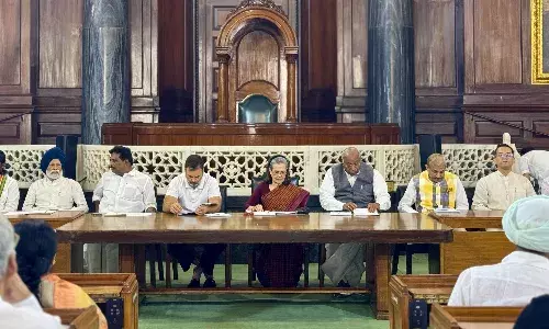 सोनिया गांधी ने सेंट्रल हॉल में सरकार को घेरा