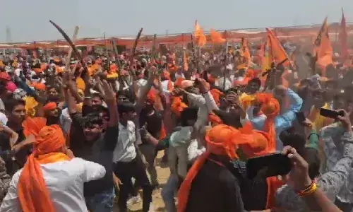 लाखों कार्यकर्ताओं की हुंकार, राणा सांगा की जयंत‍ी पर गूंजा क्षत्रिय स्वाभिमान...