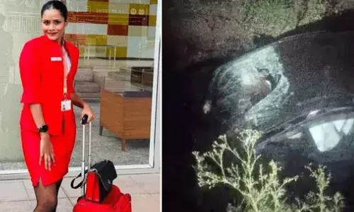 कोलार नहर में गिरी कार, 21 वर्षीय एयर होस्टेस की मौत, गाय को बचाने के चलते हुआ हादसा