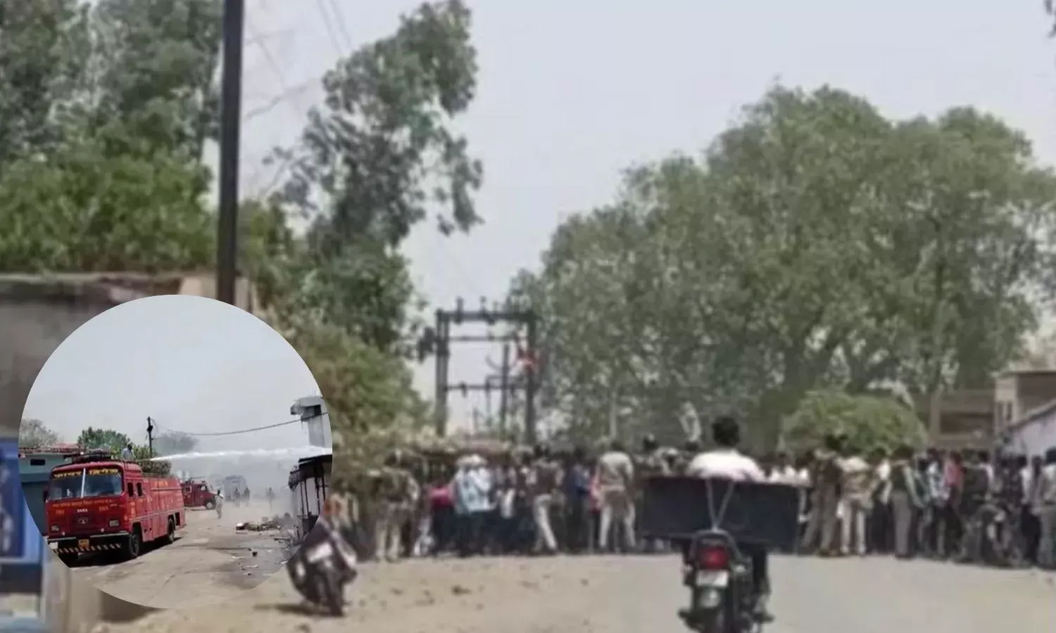 विशेष समुदाय का युवक भगा ले गया लड़की, उपद्रवियों ने घरों में लगाई आग