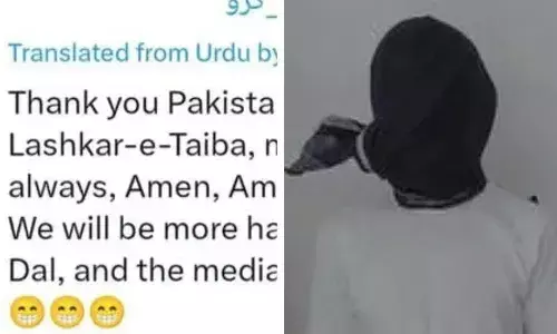 पाकिस्तान और लश्कर-ए-तैयबा को थैंक्यू बोलने वाला मोहम्मद नौशाद गिरफ्तार