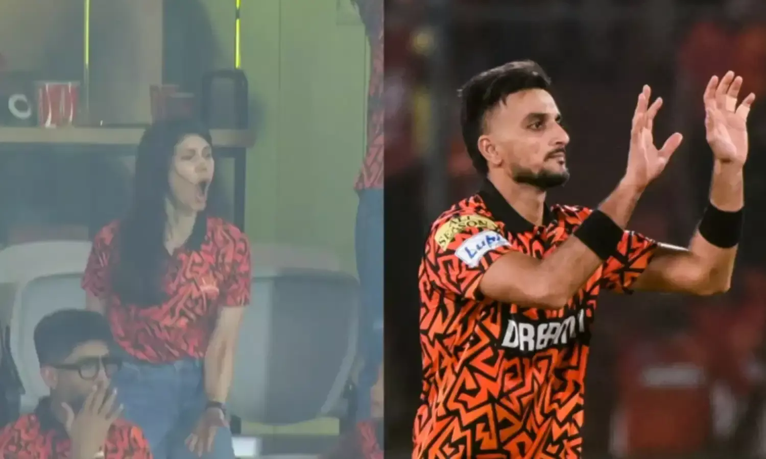 चार विकेट झटके फिर भी बने विलेन, हर्षल पटेल की गलती से दुखी दिखीं काव्या मारन...