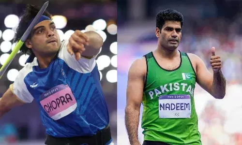 Neeraj Chopra and Arshad Nadeem