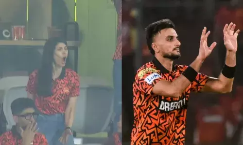 चार विकेट झटके फिर भी बने विलेन, हर्षल पटेल की गलती से दुखी दिखीं काव्या मारन...