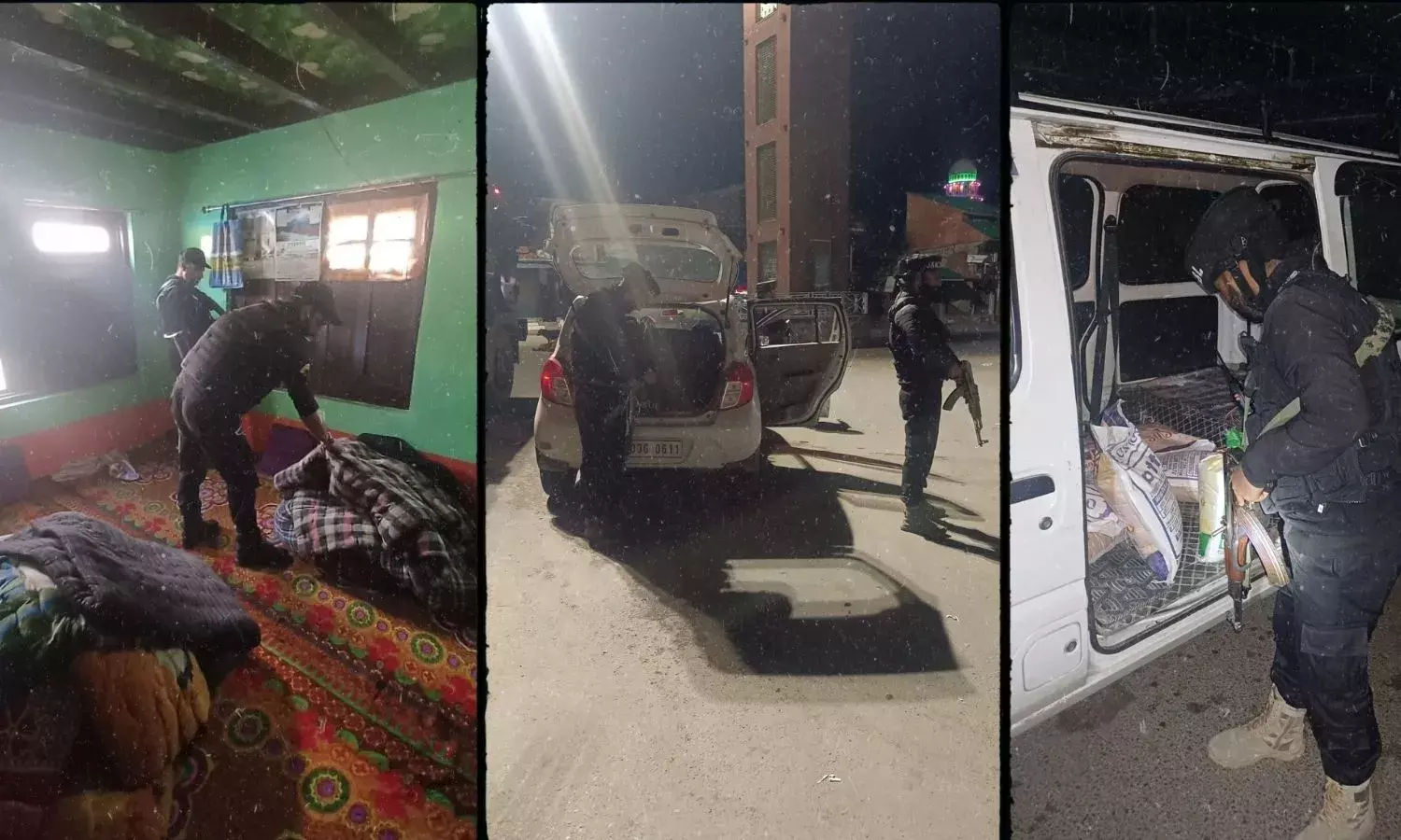 व्यापक तलाशी अभियान शुरू, 100 से ज्यादा संदिग्ध हिरासत में