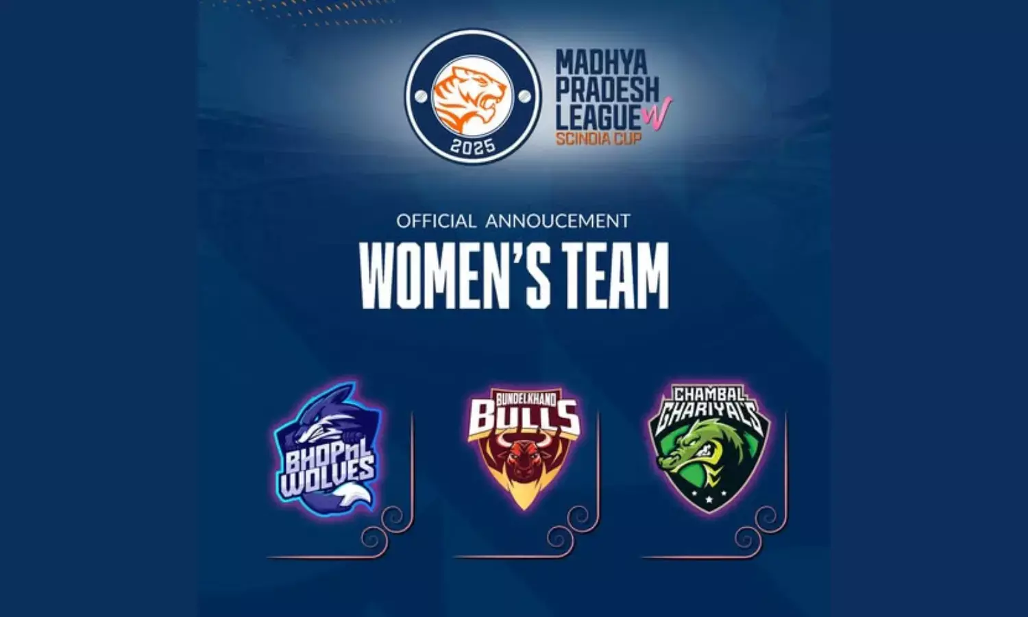 भोपाल वूल्वस, बुदेंलखंड बुल्स और चंबल घड़ियाल्स के बीच होंगे मैच…