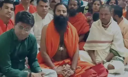 योग गुरु बाबा रामदेव बाबा महाकाल की भस्म आरती में हुए शामिल योग गुरु बाबा रामदेव बाबा महाकाल की भस्म आरती में हुए शामिल