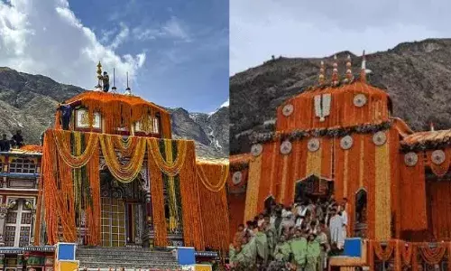 वैदिक मंत्रोचारण और जय बद्री विशाल के उद्घोष के साथ खुले बद्रीनाथ धाम के पट, सीएम धामी भी दर्शन करने पहुंचे