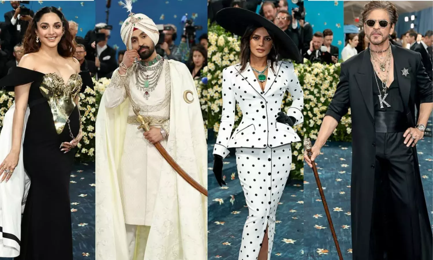 मेट गाला पर छाया भारतीय सितारों का जादू, शाहरूख-दिलजीत ने जीता दिल, कियारा और प्रियंका का ग्लैमर बेजोड़