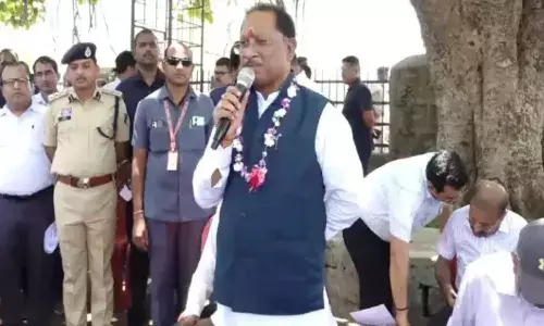 बेमेतरा पहुंचे मुख्‍यमंत्री विष्‍णुदेव साय, ग्रामीणों के लिए खोला सौगातों का पिटारा