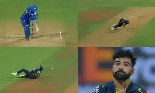 मोहम्मद सिराज का पहला ओवर