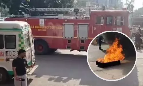 सूर्या मॉल में गिरा बम, आग की लपटों के बीच फंसे सैंकड़ों नागरिक; NCC, पुलिस और रेस्क्यू की टीम ने बचाया