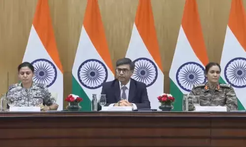 विक्रम मिसरी, कर्नल सोफिया और विंग कमांडर व्‍योमिका ने, पाकिस्‍तान की नापाक हरकत का किया पर्दाफाश…