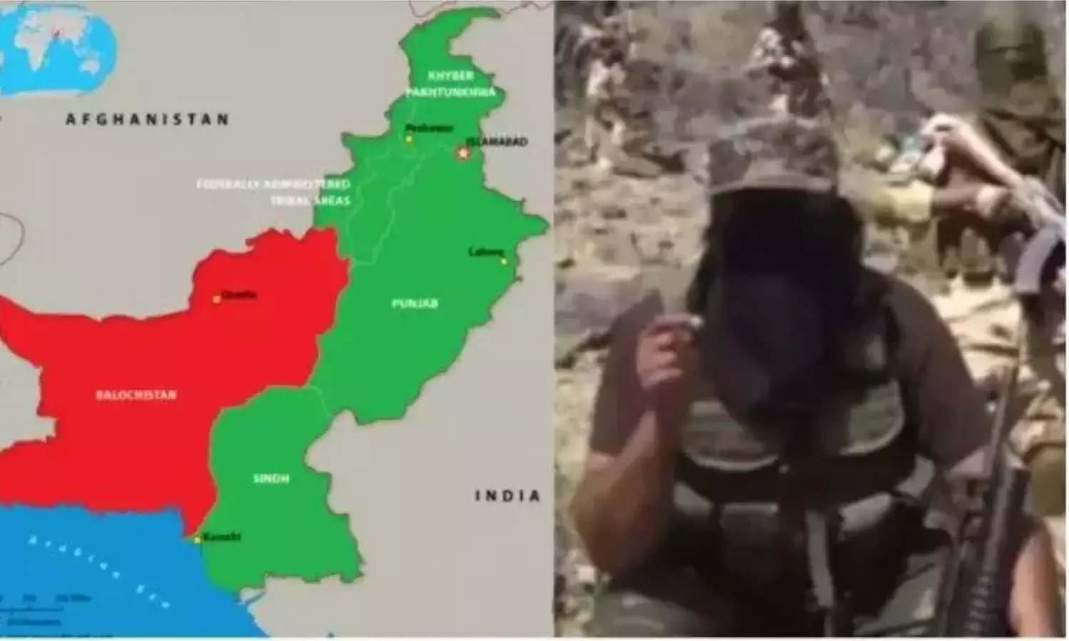 भारत - पाकिस्तान तनाव के बीच बलूचिस्तान ने किया आजादी का ऐलान...