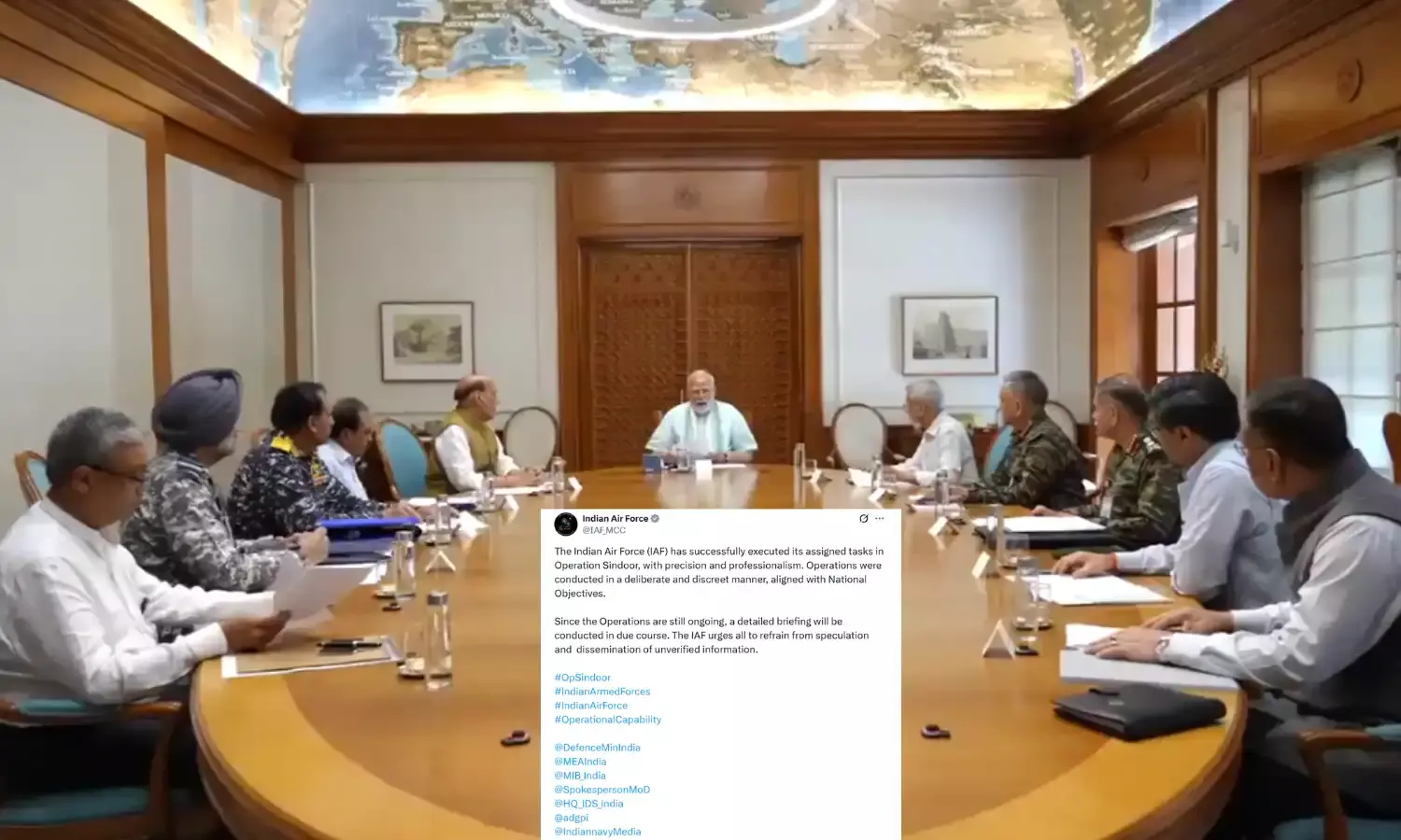 ऑपरेशन सिंदूर अभी भी जारी है - IAF