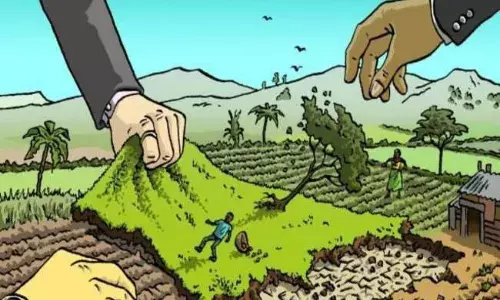 किसानों की 150 बीघा जमीन के तैयार किए फर्जी अनुबंध पत्र…