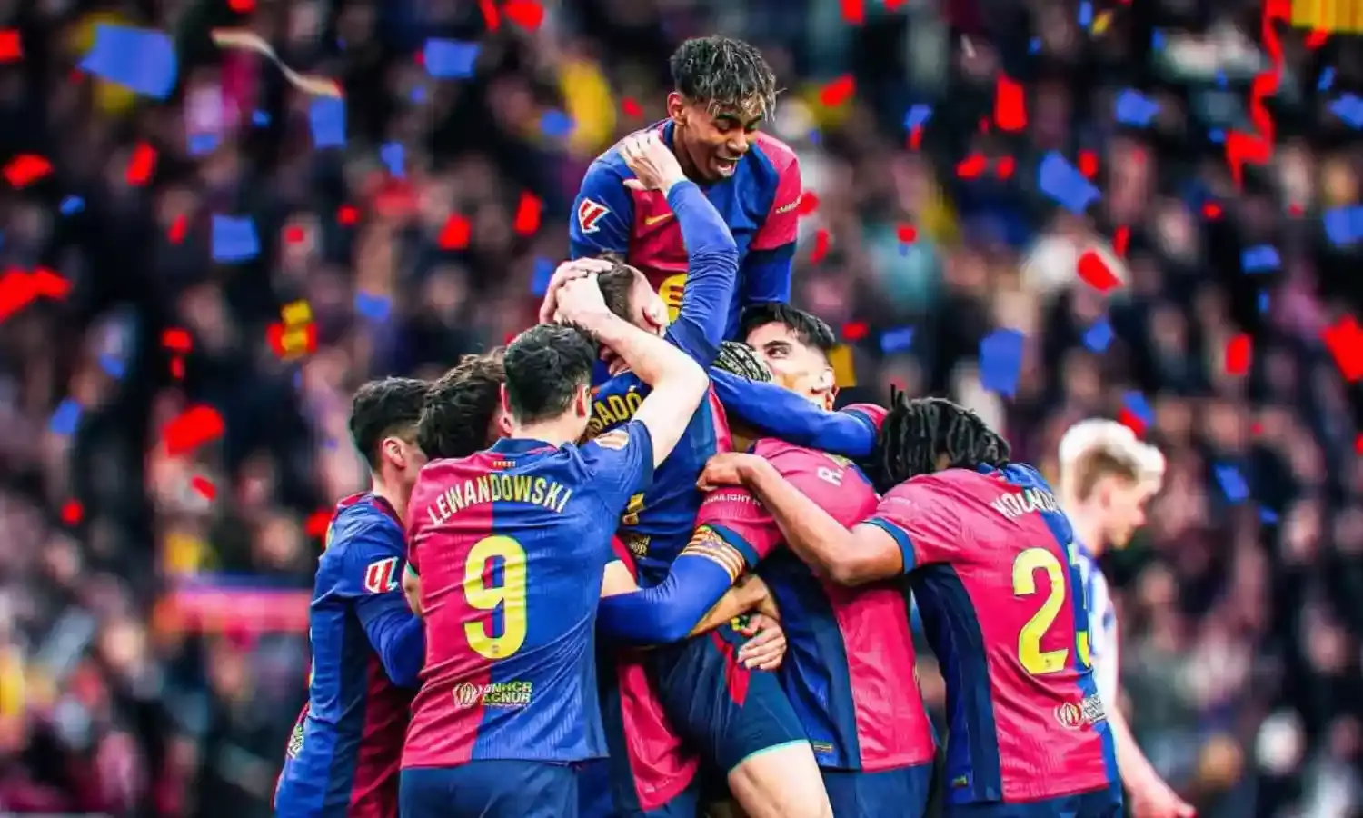 Barcelona wining 28th La Liga