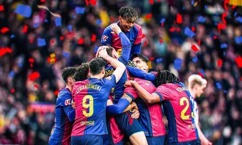 Barcelona wining 28th La Liga